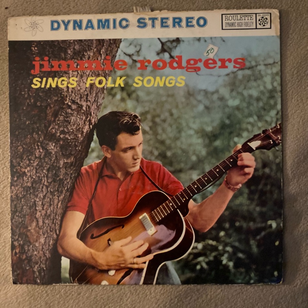 Vintage Edition - Jimmie Rodgers Sings Folk Songs Vinyl Record